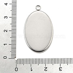 Cabochon pendenti in acciaio inossidabile 304 anti-ossidazione&nbsp;X-STAS-K148-03-01
