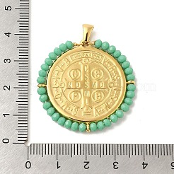 Placcatura ionica (ip) ciondoli in acciaio inossidabile 304&nbsp;STAS-P368-03G-09