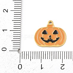 Halloween 304 Edelstahl Emaille Anhänger&nbsp;LS-FIND-I068-01G-06