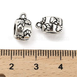 Staffe per tubi in lega in stile tibetano&nbsp;FIND-M047-12AS