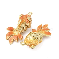 Pendentifs avec zircon cubiques à micro-pavés en laiton&nbsp;X1-KK-D019-30D-G