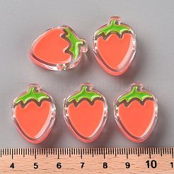 Perles acryliques émail transparent&nbsp;X1-TACR-S155-003A