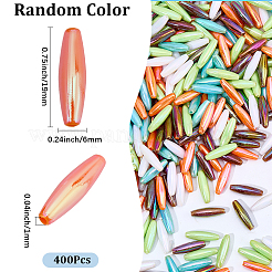 400 Stück Spaghetti-Perlen&nbsp;MACR-SC0002-63