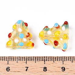 Tema natalizio perline di lampwork fatte a mano&nbsp;LAMP-G142-06B