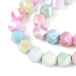 Brins de perles de verre électrolytiques anti-ternissement&nbsp;GLAA-T025-8mm-14A