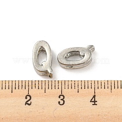 Platinierte Legierungsperlen&nbsp;PALLOY-CJC0001-64P-Q