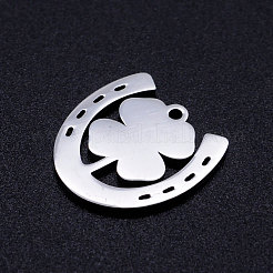 Pendentifs en acier inoxydable 201 anti-ternissement&nbsp;STAS-Q201-JN297-1