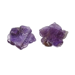 Natürliche Amethyst geschnitzte Anhänger&nbsp;G-B097-01A-17