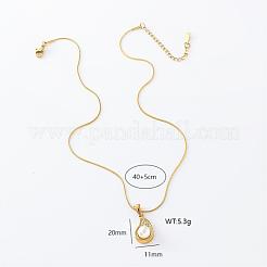 Collier avec pendentif en forme d'aubergine en acier inoxydable pour femme&nbsp;PS0001