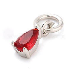 Adornos de latón micropavé de circonia cúbica&nbsp;KK-H527-13P-01