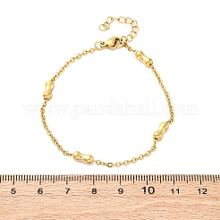 Bracelets à chaîne rolo en acier inoxydable 304 pour femmes&nbsp;BJEW-C094-08G