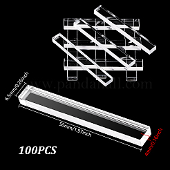 100 pieza de láminas acrílicas transparentes&nbsp;FIND-GA0007-20C
