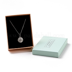 Schmuck speziell für Sie Pappanhänger Halskette & Ringboxen&nbsp;CBOX-L008-007A-02
