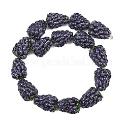 Perles vernissées manuelles&nbsp;LAMP-U004-07H