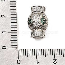 Micro cuivres ouvrent zircons boîte fermoirs&nbsp;KK-G505-41P