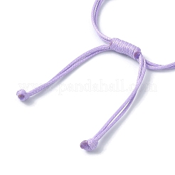 Bracelets pendentif en alliage d'émail en forme de coquille avec perle d'imitation en plastique abs&nbsp;BJEW-JB09882-01