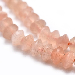 Sunstone naturale fili di perline&nbsp;G-M353-A35