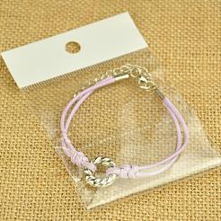 Braccialetti di plastica moda ccb&nbsp;BJEW-JB00851-04