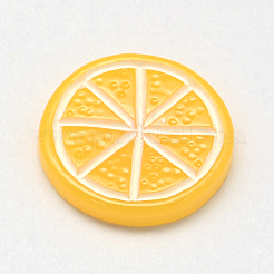 Cabochons décodés en résine pomelo&nbsp;X-CRES-R183-15A