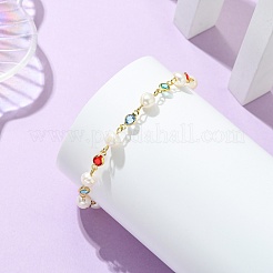 Verstellbare Armbänder mit Schiebeverschluss aus Messing&nbsp;BJEW-JB14109
