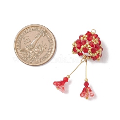 Pendentifs en verre&nbsp;PALLOY-MZ01033-03