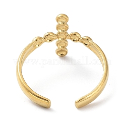 Offene Manschettenringe aus Edelstahl 304&nbsp;RJEW-L109-016G