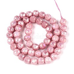 Fili di perle di vetro galvanizzate anti-ossidazione&nbsp;GLAA-N010-8mm-07
