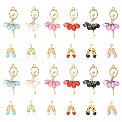 24pcs 12 Arten Legierung große Anhänger&nbsp;FIND-YW0011-99
