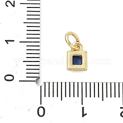 Anhänger aus Zirkonia aus Messing&nbsp;LS-KK-K368-13G-05