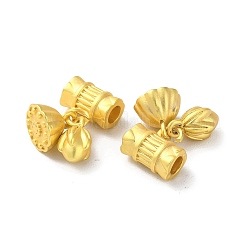 Pendenti in ottone color oro opaco&nbsp;KK-F872-04MG-02
