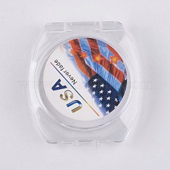 Filo di cristallo elastico piatto&nbsp;EW-G010-A09