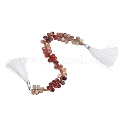 Hilos de cuentas de feldespato andesínico natural con degradado de color&nbsp;GG-CBA0C95-C01-02