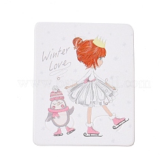 Rechteckige Ohrring-Displaykarte aus Papier mit Loch zum Aufhängen&nbsp;CDIS-C004-01F