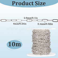 Catene fermacarte in ottone da 10 m&nbsp;CHC-SP0001-02P