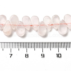 Natürlichen Rosenquarz Perlen Stränge&nbsp;G-B064-B30