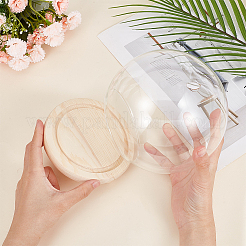 Couvercle de dôme en verre&nbsp;AJEW-WH0401-76B