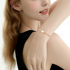 12 stücke 6 arten 304 edelstahl kette armband zeug&nbsp;AJEW-TA0001-34