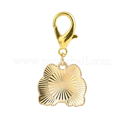 Chat alliage émail pendentifs décorations ensemble&nbsp;HJEW-JM00823