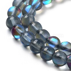 Perle di vetro trasparente&nbsp;GLAA-B022-6mm-08