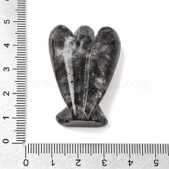 Engelsfigur aus natürlichem Larvikit&nbsp;DJEW-N006-01A-10