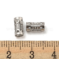 Perle cave in acciaio inossidabile 304 anti-ossidazione&nbsp;STAS-L273-01P
