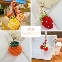 1 Set 6 Farben Obst Häkeltaschen Hängeaccessoires&nbsp;ST-CJ0028-07