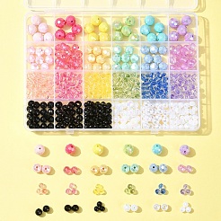 DIY-Sets zur Schmuckherstellung mit runden Acrylperlen&nbsp;DIY-FS0007-79