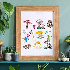 Wiederverwendbare Zeichenschablonen aus Kunststoff&nbsp;DIY-WH0172-305