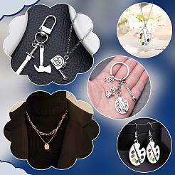80 pz 8 stili pendenti in lega di stile tibetano&nbsp;FIND-PH0061-45