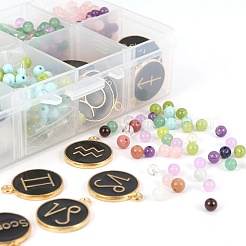 DIY Geburtsstein Armbänder Schmuckherstellung Kits&nbsp;G-LS0001-60