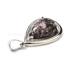 Ciondoli Rhodonite naturale&nbsp;G-B033-04P-16