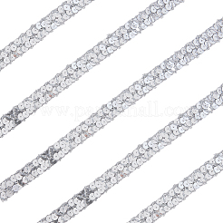 Paillettenperlen aus Kunststoff und Polyester&nbsp;OCOR-WH20016-04I