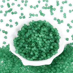 Perline di vetro trasparente satinato fgb&nbsp;SEED-N013-03A-09