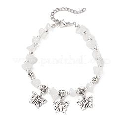 6 bracciale con perline di pietre preziose naturali&nbsp;BJEW-JB11819